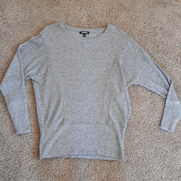 Express Gray Sweater - Picture 2 of 3